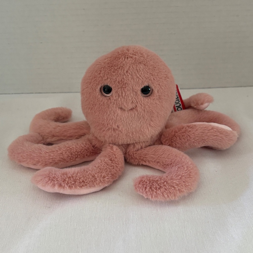 Douglas Cuddle Toys Pink Octopus Plush Stuffed Animal 1627 7 inch 2023